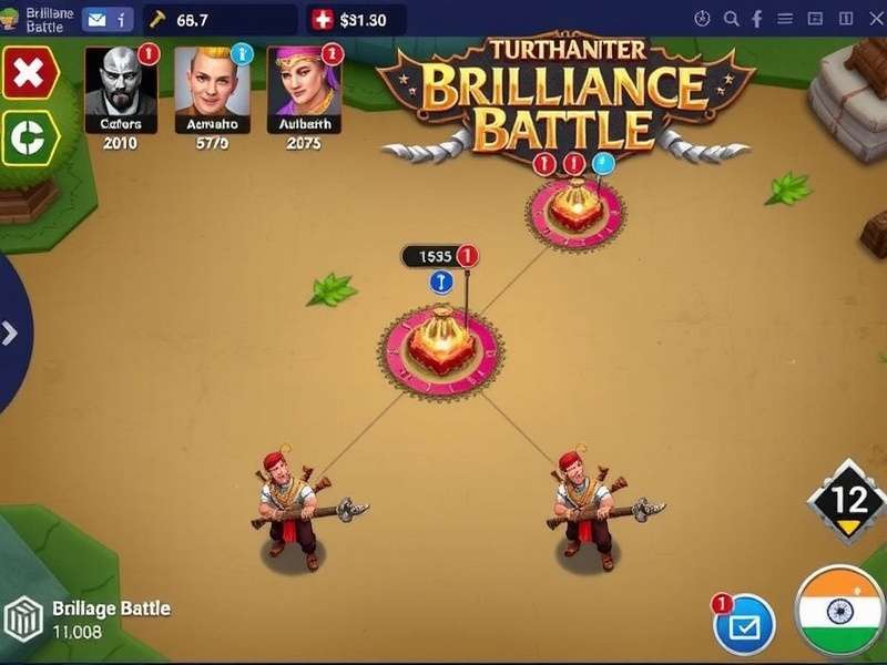 Brilliance Battle gameplay screenshot